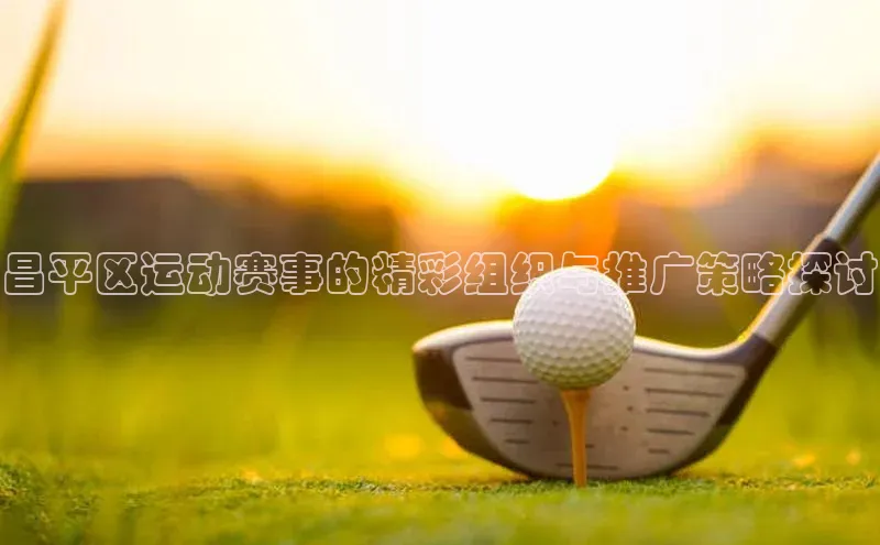 爱游戏(ayx)中国体育百度Apollo昌平区运动赛事的精彩组织与推广策略探讨