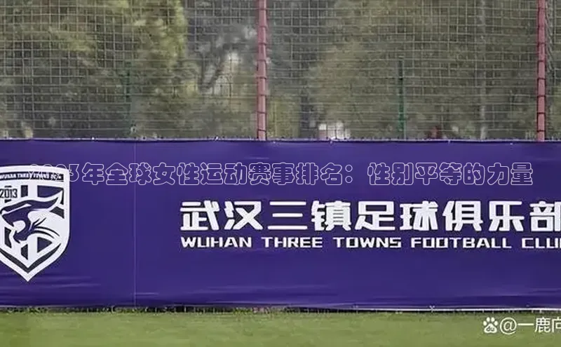 2023年全球女性运动赛事排名：性别平等的力量